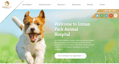 Desktop Screenshot of inmanparkanimalhospital.com